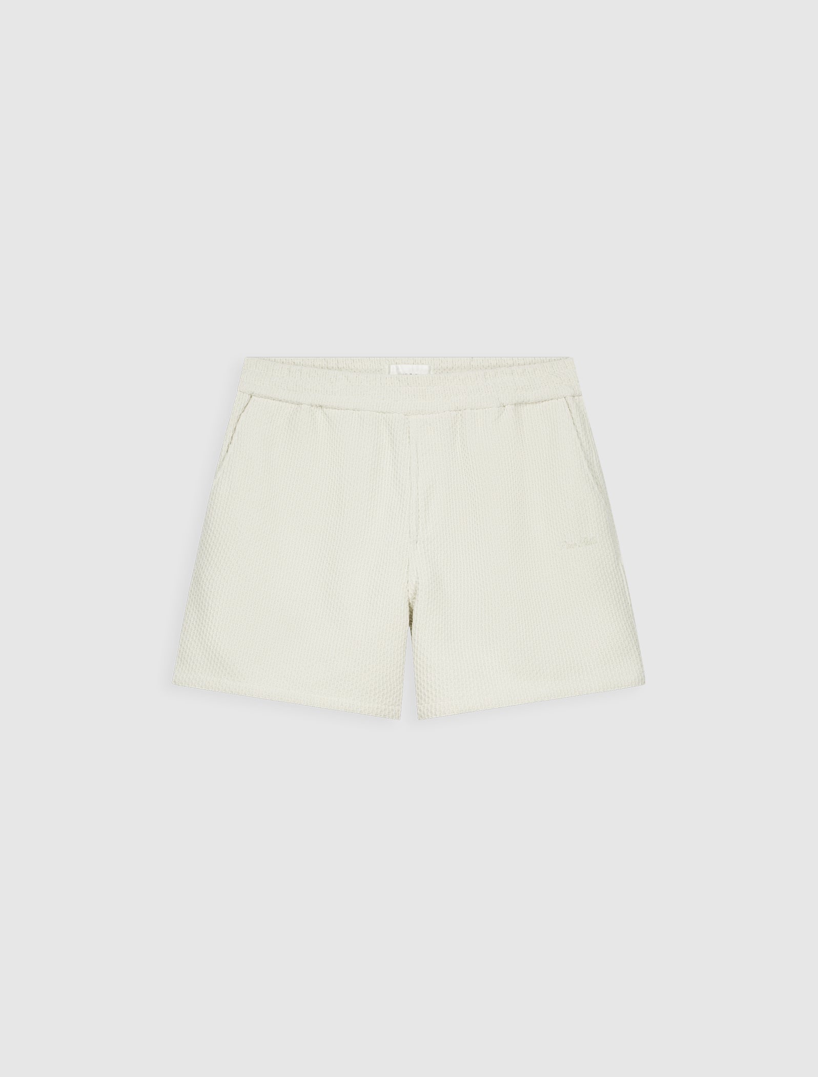 Pure Path Honeycomb Shorts - Ecru