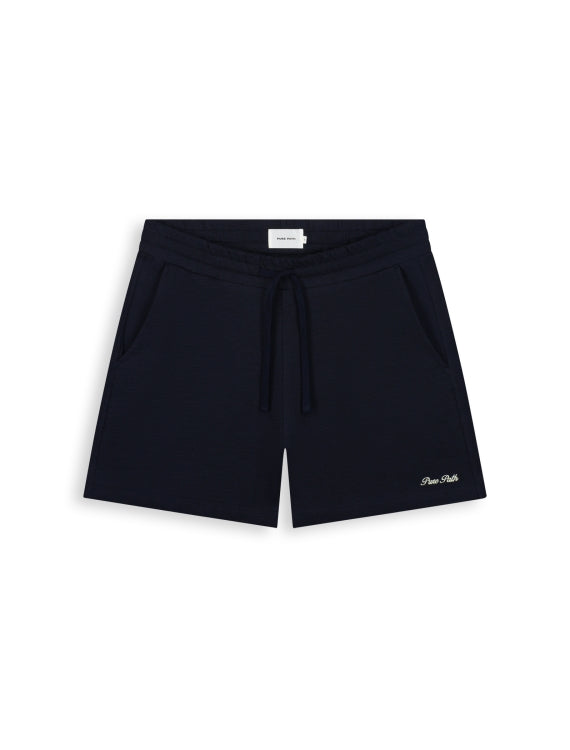 Pure Path Structure Sweat Shorts - Dark Navy
