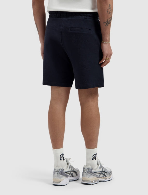 Pure Path Structure Sweat Shorts - Dark Navy