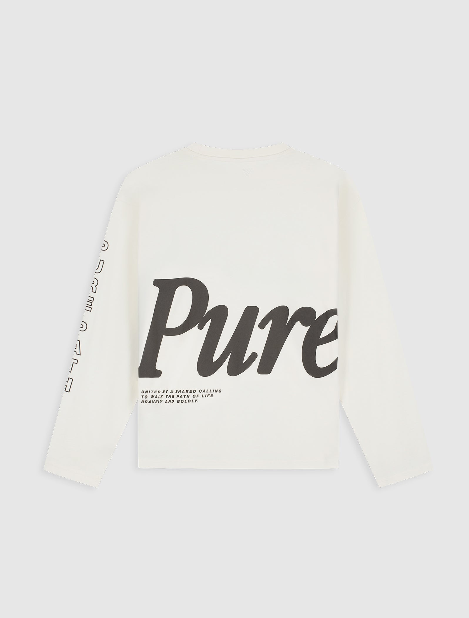 Pure Path Pure Longsleeve T-shirt- Ecru