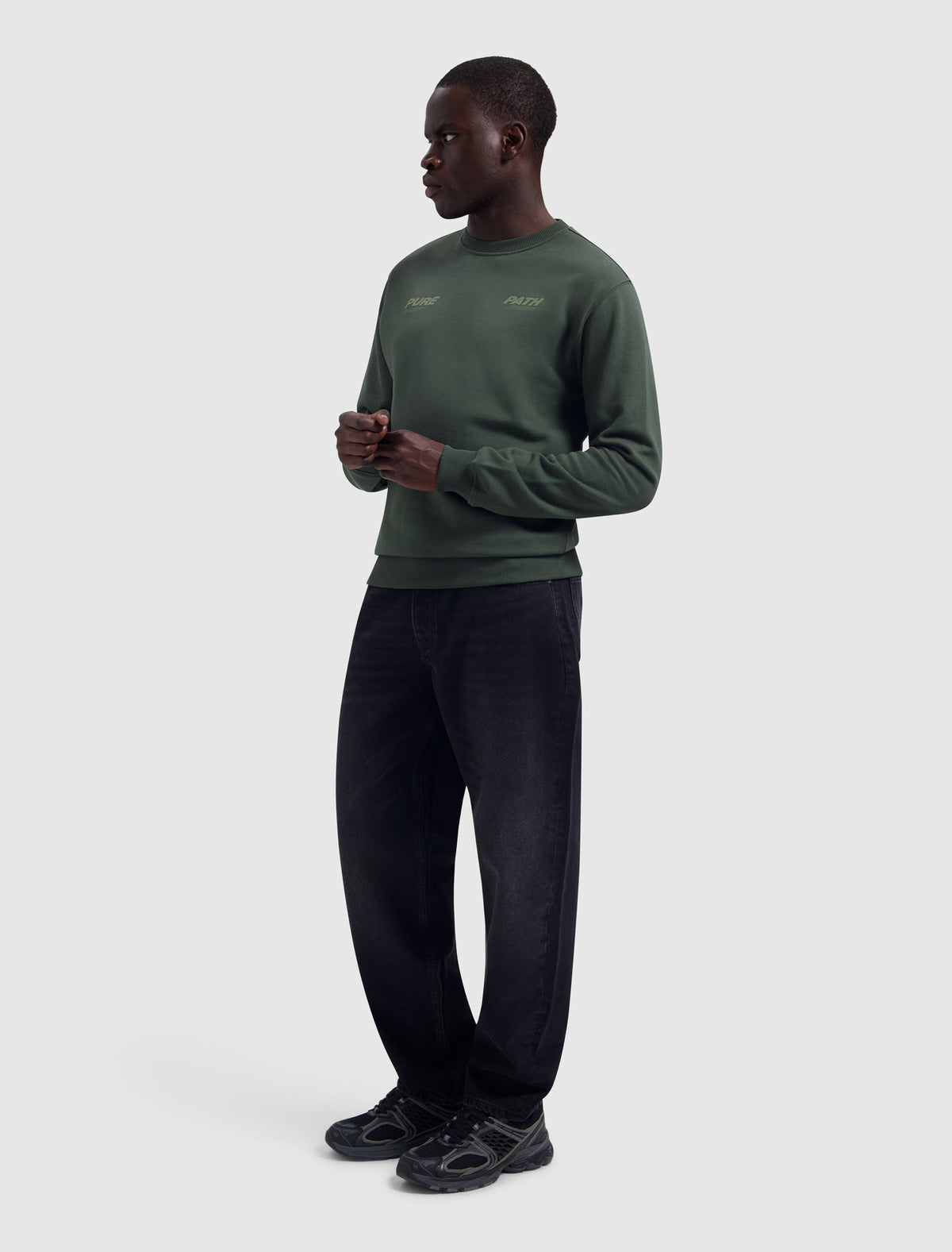 Pure Path Pure Sweater- Dark Army