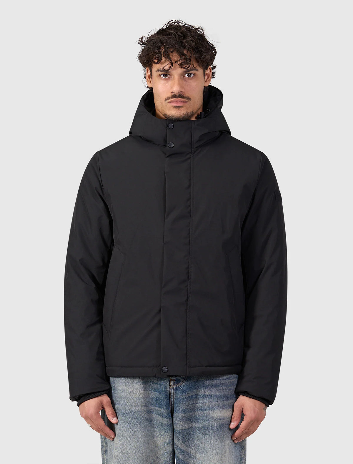 Pure Path Active Flex Short Parka Jacket - Black
