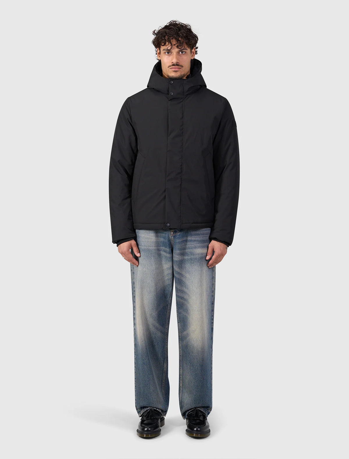 Pure Path Active Flex Short Parka Jacket - Black