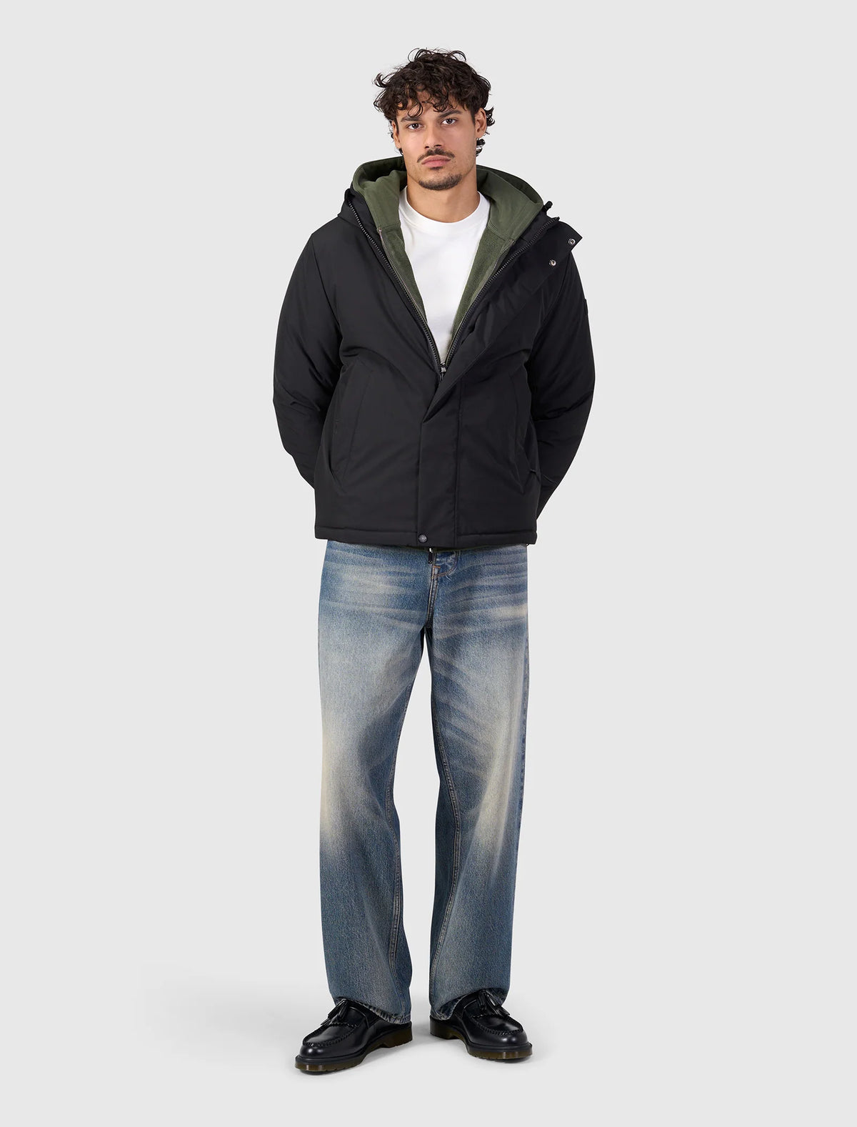 Pure Path Active Flex Short Parka Jacket - Black