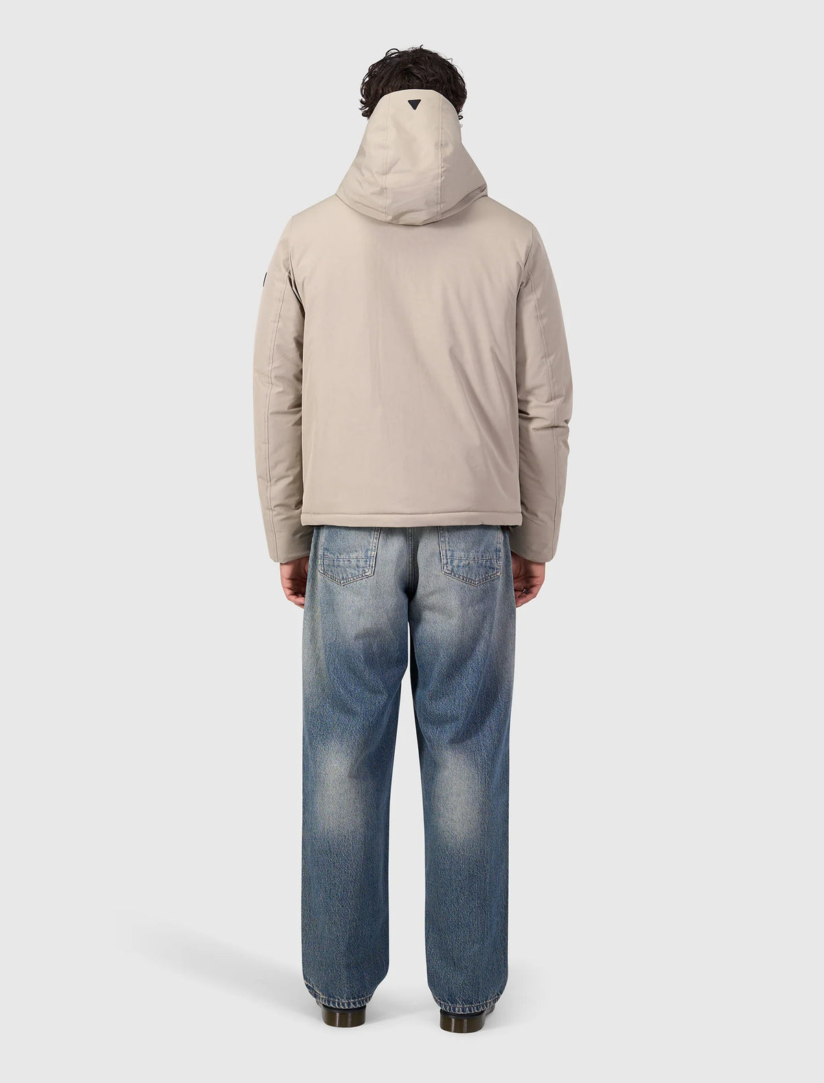 Pure Path Active Flex Short Parka Jacket - Sand