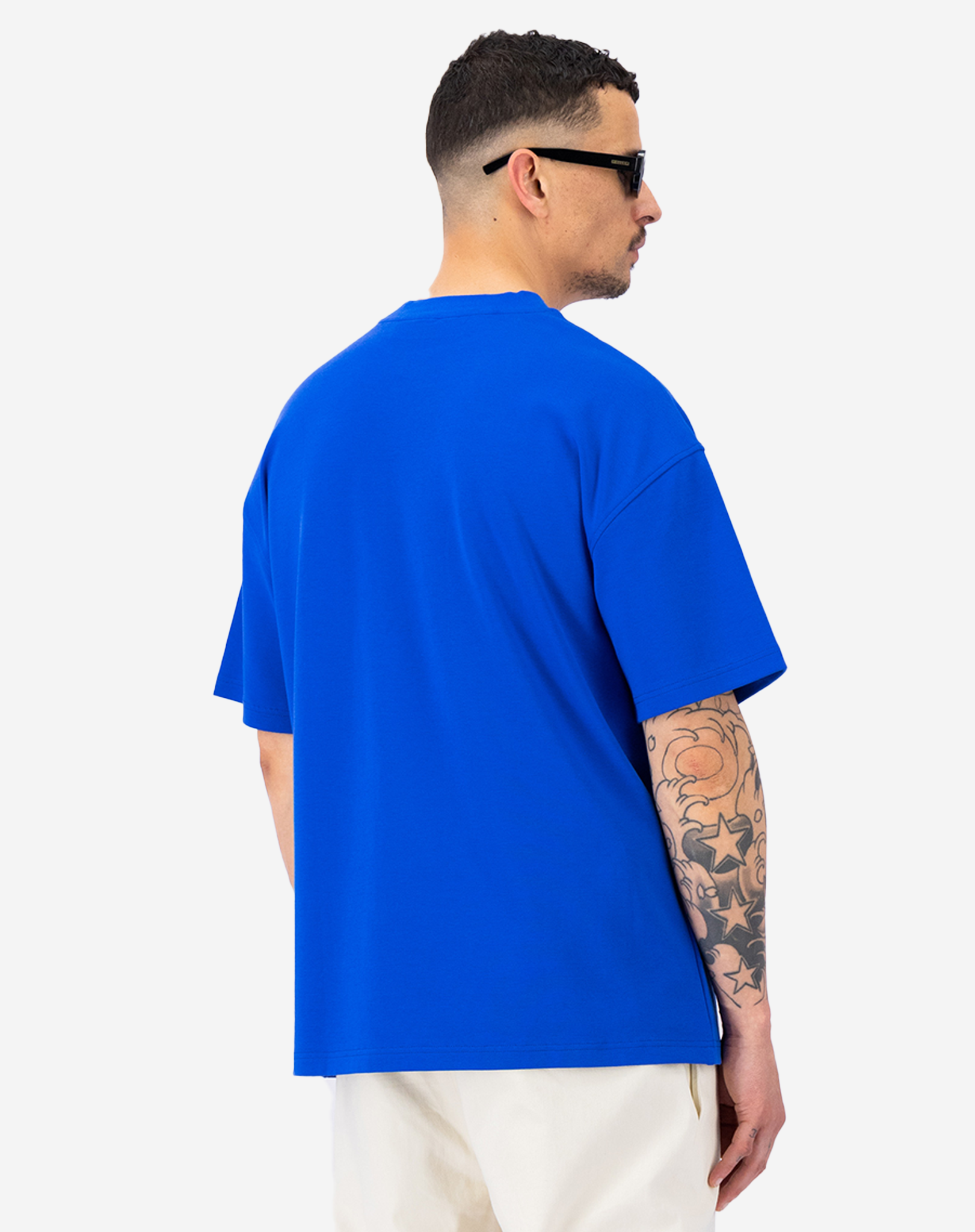 2Morrowshype Wave T-shirt Kobalt Blauw
