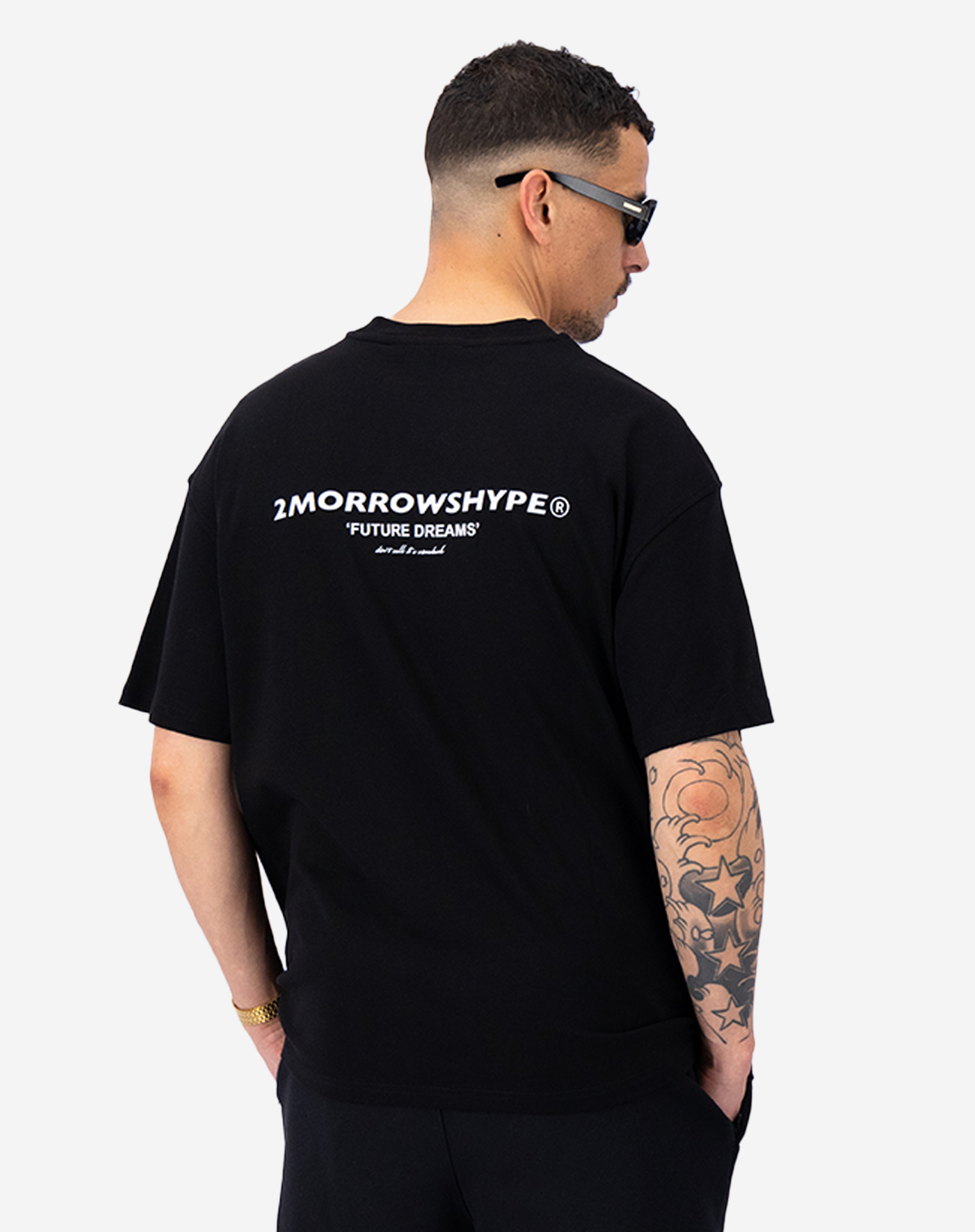 2Morrowshype Comeback T-shirt Zwart