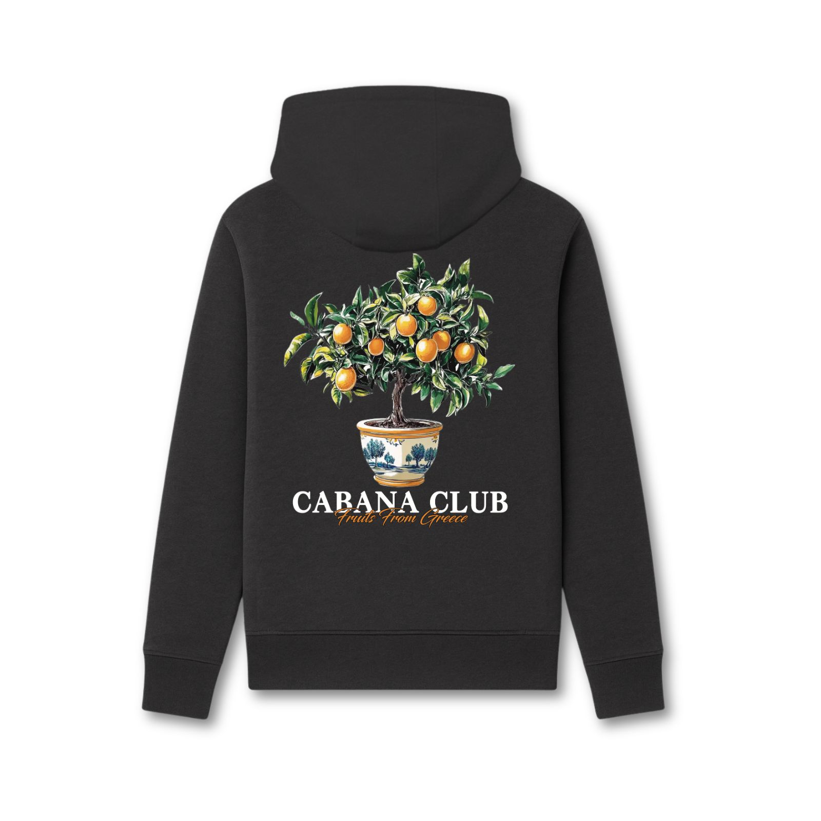 Cabana Club Citrus Hoodie Zwart