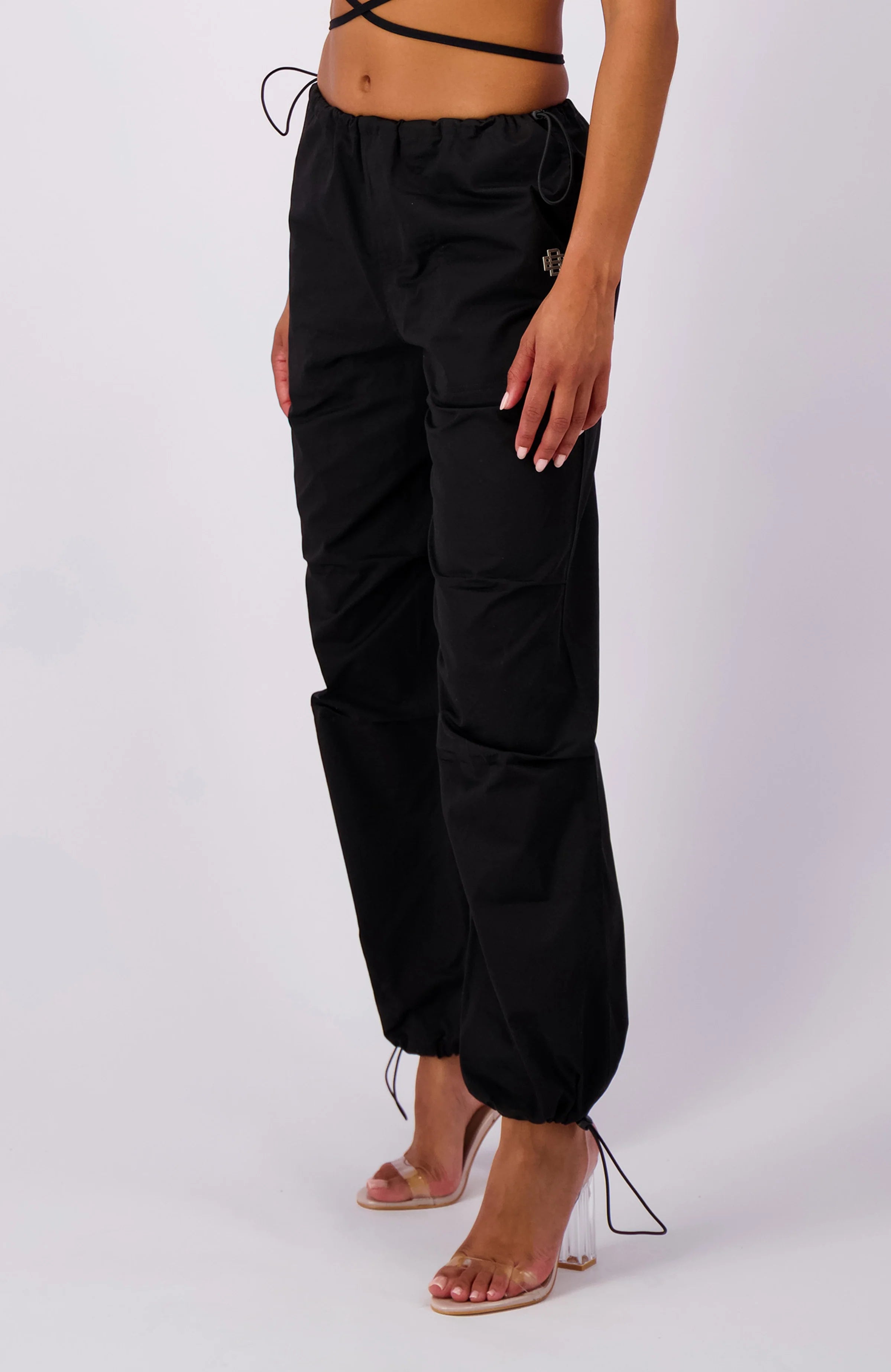 Black Bananas Dames Parachute Pants