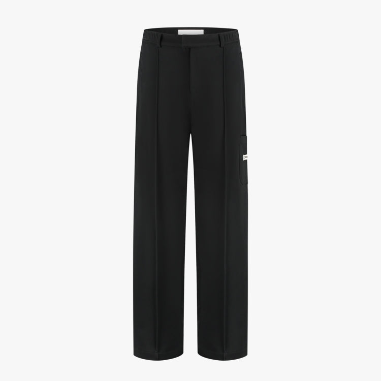 Croyez Etiquette Cargo Pants- Black