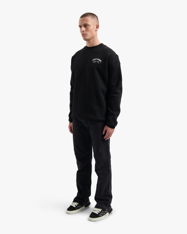 Croyez Artist Club Sweater- Black