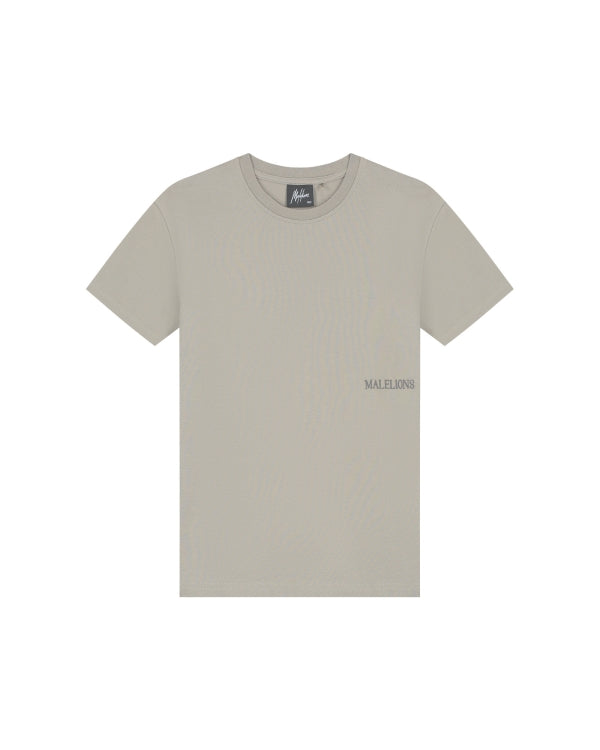 Malelions Junior Relaxed Lago T-Shirt- Olive Green