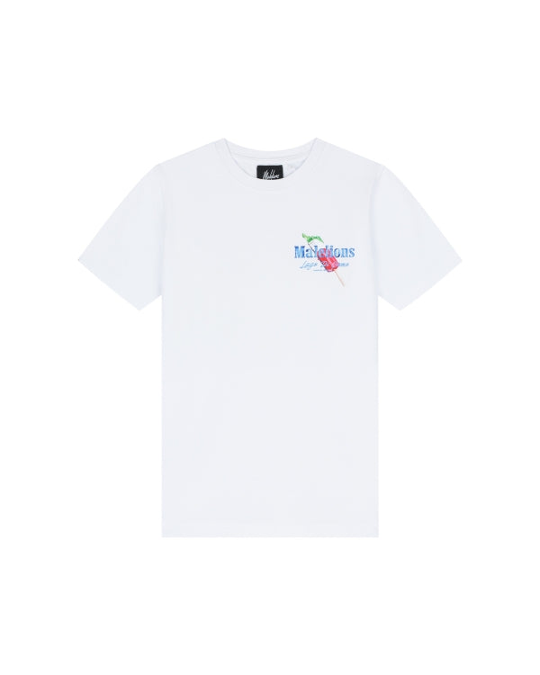 Malelions Junior Gelato T-Shirt- White