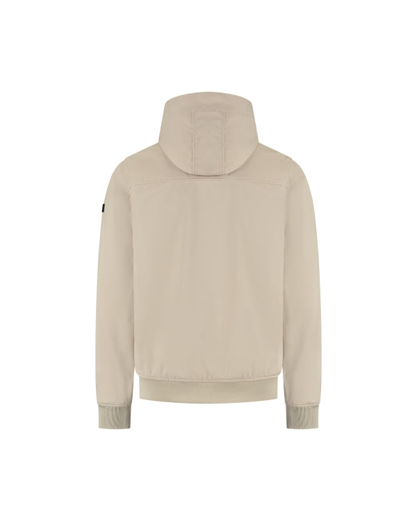 Malelions Men Placket Softshell Jacket- Sand