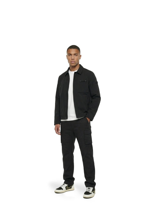 Malelions Men Softshell Coach Jacket- Black