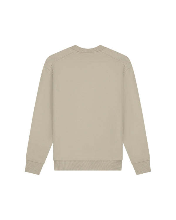 Malelions Men Pocket Sweater- Light Taupe