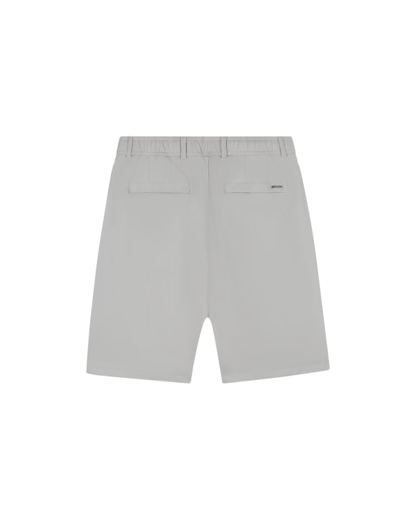 Malelions Men Casual Chino Shorts- Pearl Grey