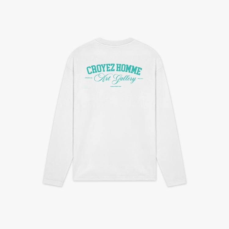 Croyez Art Gallery Longsleeve- Off-White