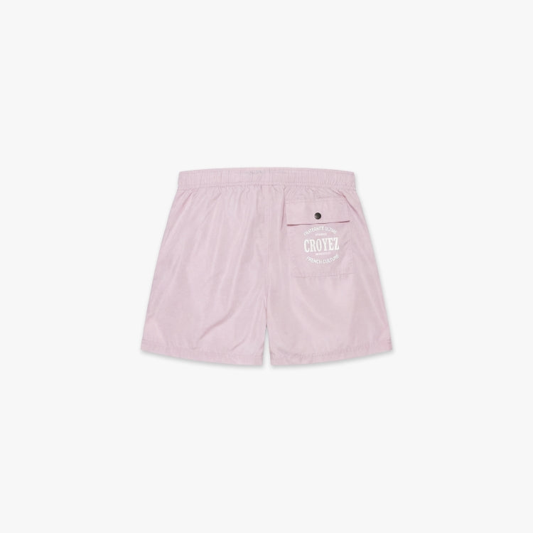 Croyez Stamp Swim Short- Pink