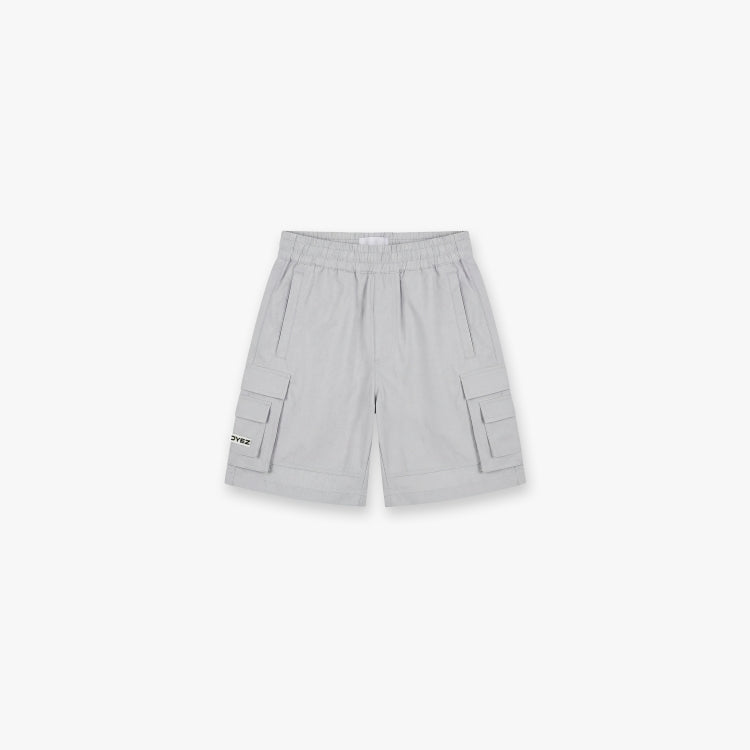 Croyez Parachute Ripstop Shorts- Light Grey
