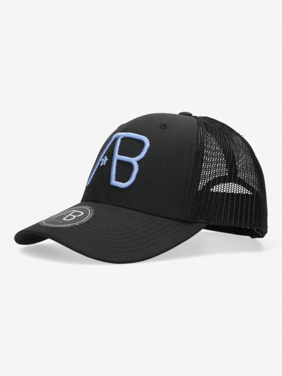 AB Lifestyle Retro Trucker Cap Black/Blue