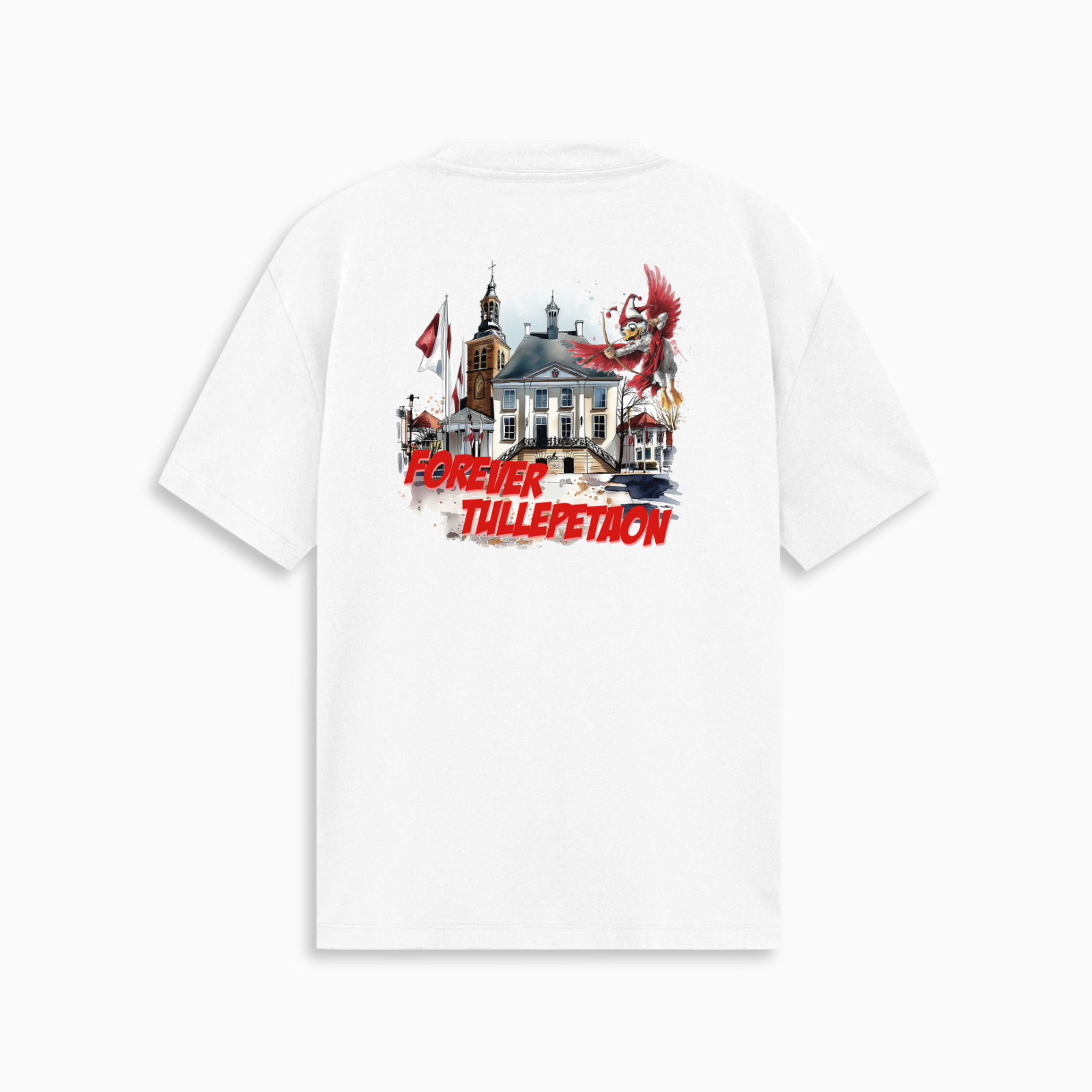 Fade Or Forever Forever Tullepetaon T-Shirt- White