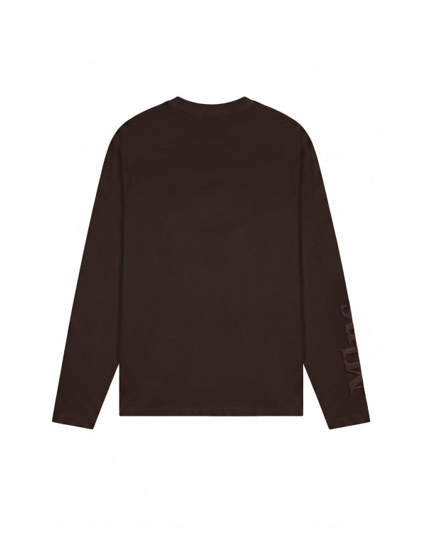 Malelions Men Department Longsleeve T-Shirt- Brown