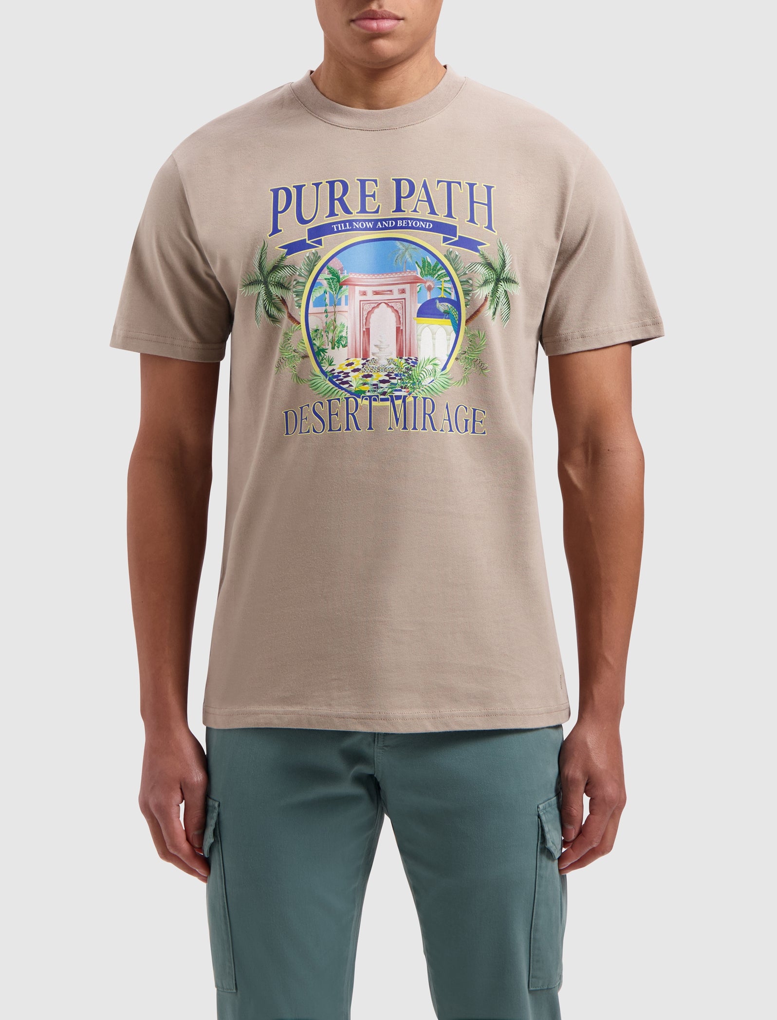 Pure Path Desert Mirage T-shirt Taupe