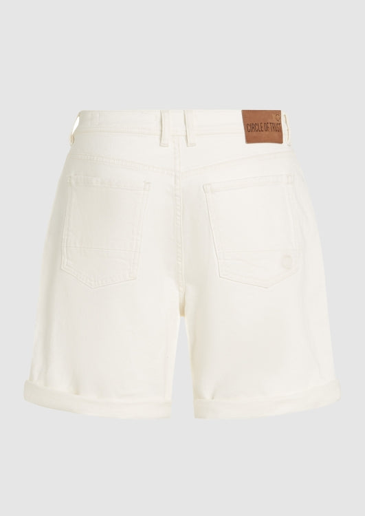 Circle Of Trust Ray Denim Short- Shell White