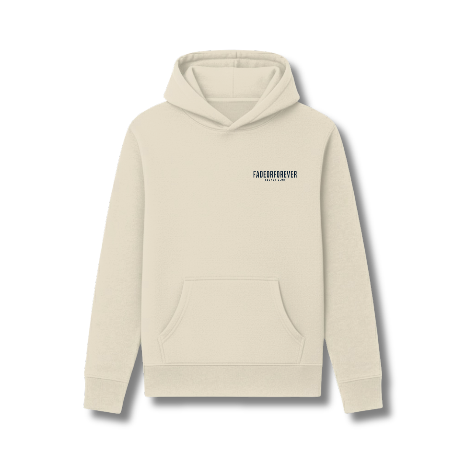 Fade Or Forever Legacy Hoodie- Sand/Grey