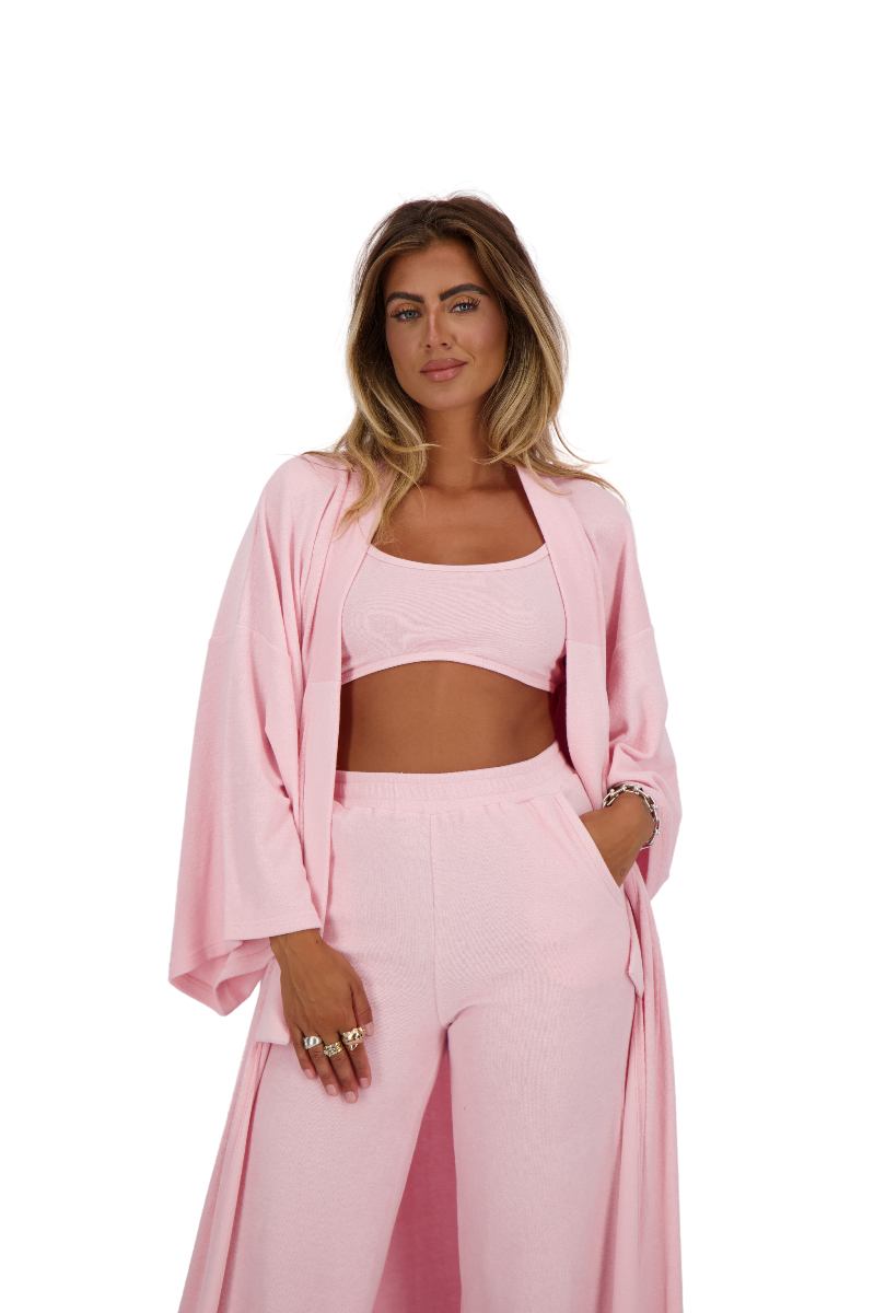 Reinders Brushed Cotton Bra- Prism Pink