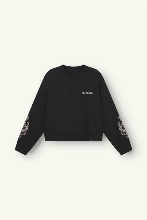 Don't Waste Culture Gravien Sweater- Black