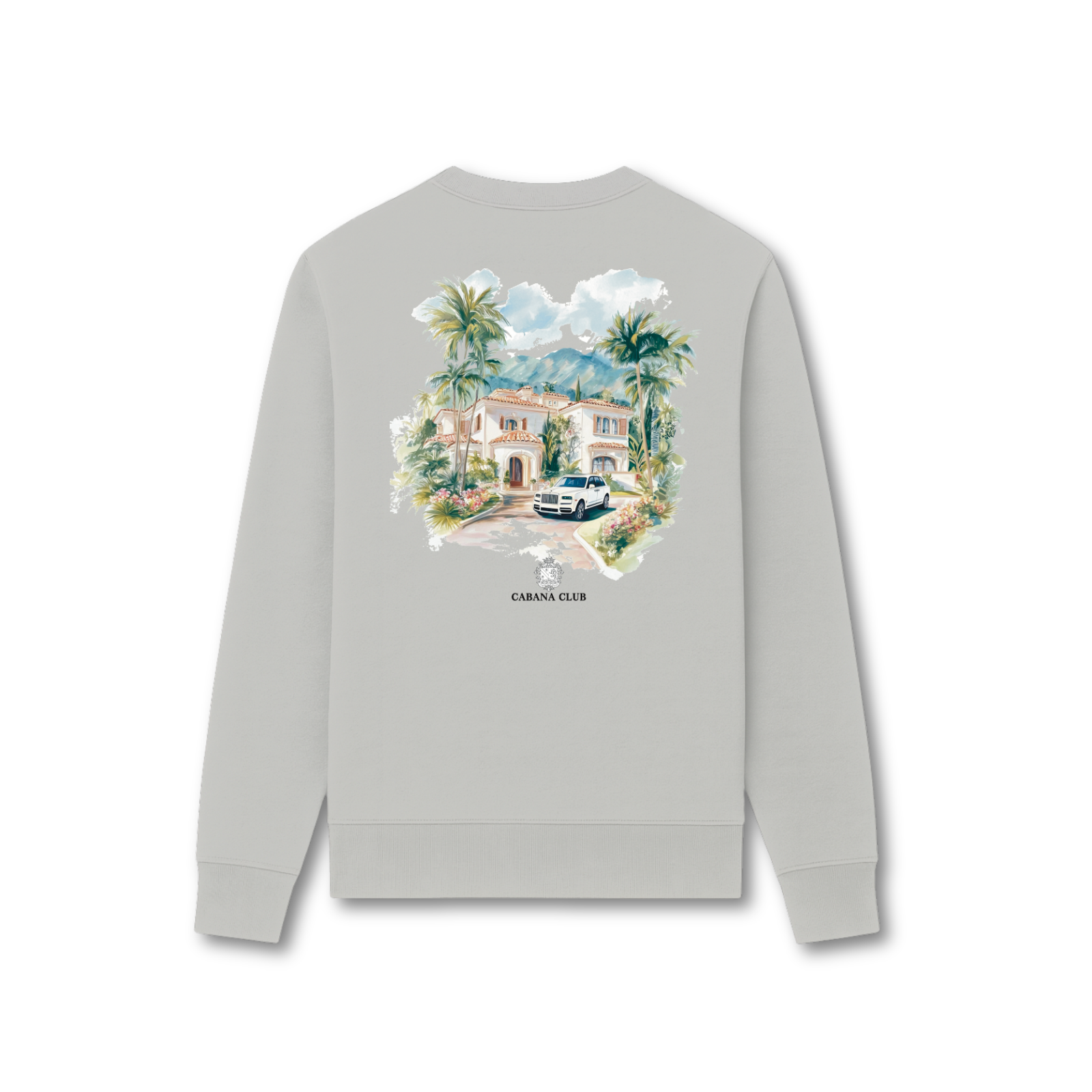 Cabana Club Mansion Sweater Grijs