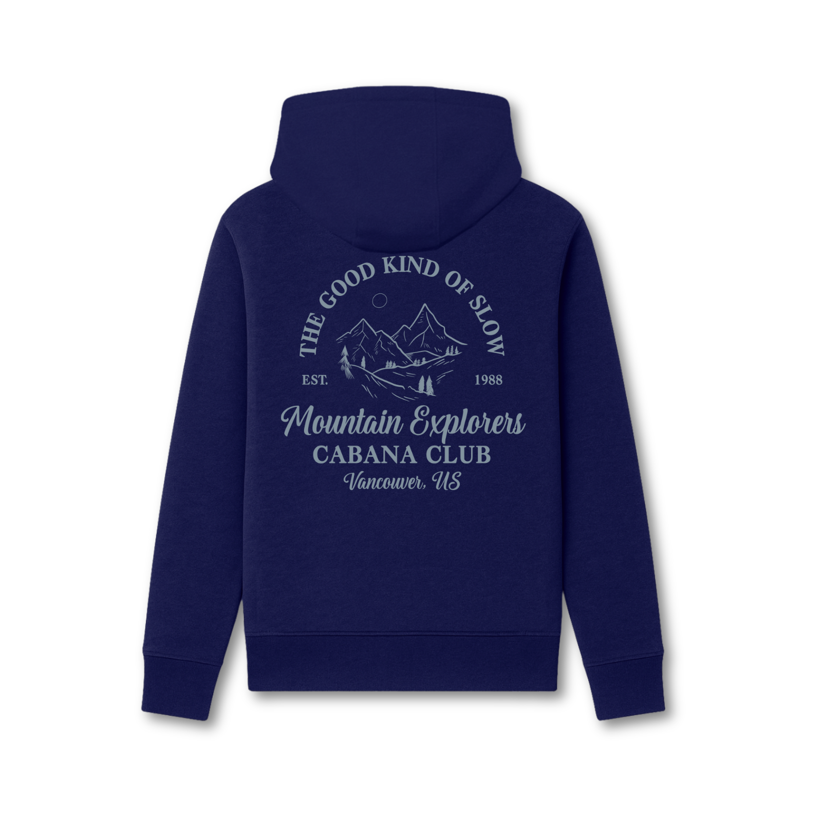 Cabana Club Mountain Hoodie Blauw