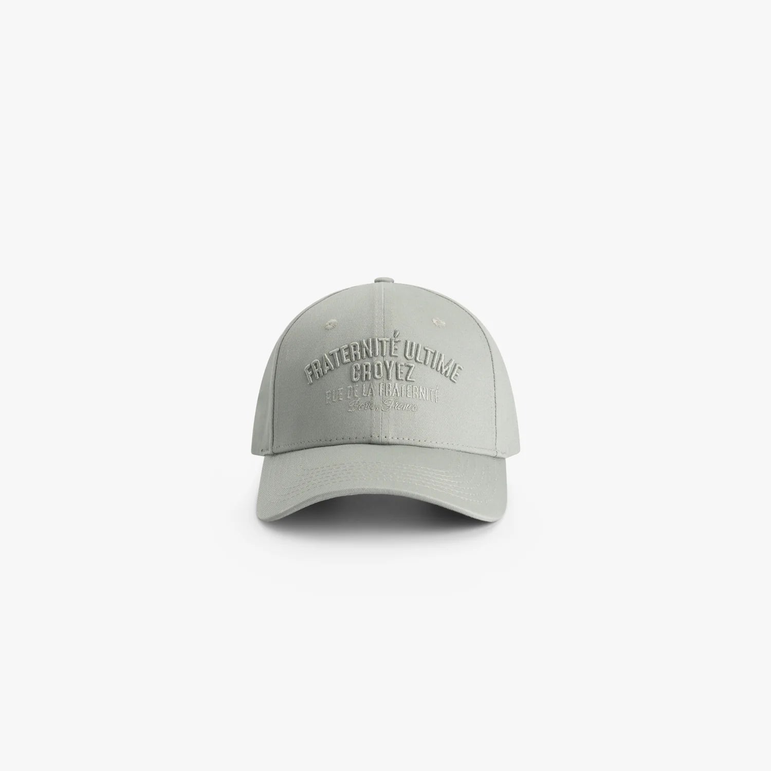 Croyez Fraternite Baseball Cap- Grey