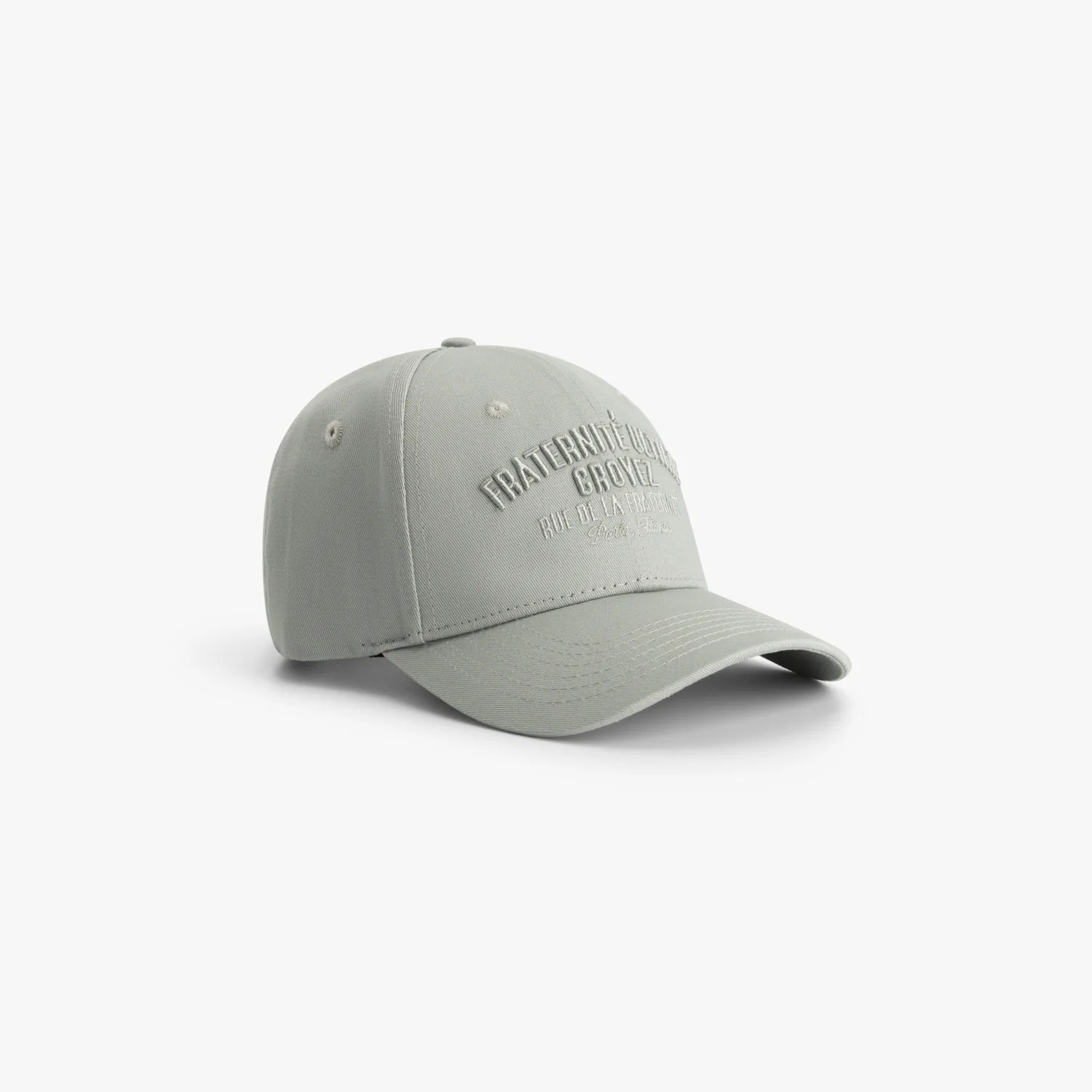 Croyez Fraternite Baseball Cap- Grey