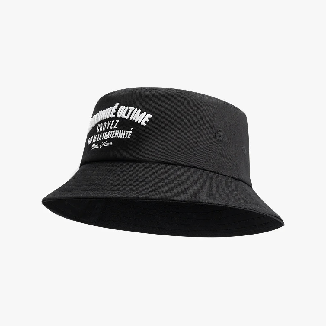 Croyez Fraternité Bucket Hat Black