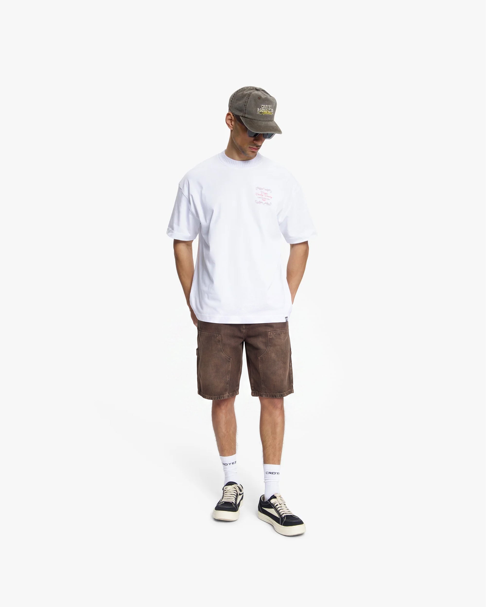 Croyez CD2 Carpenter Shorts- Washed Brown