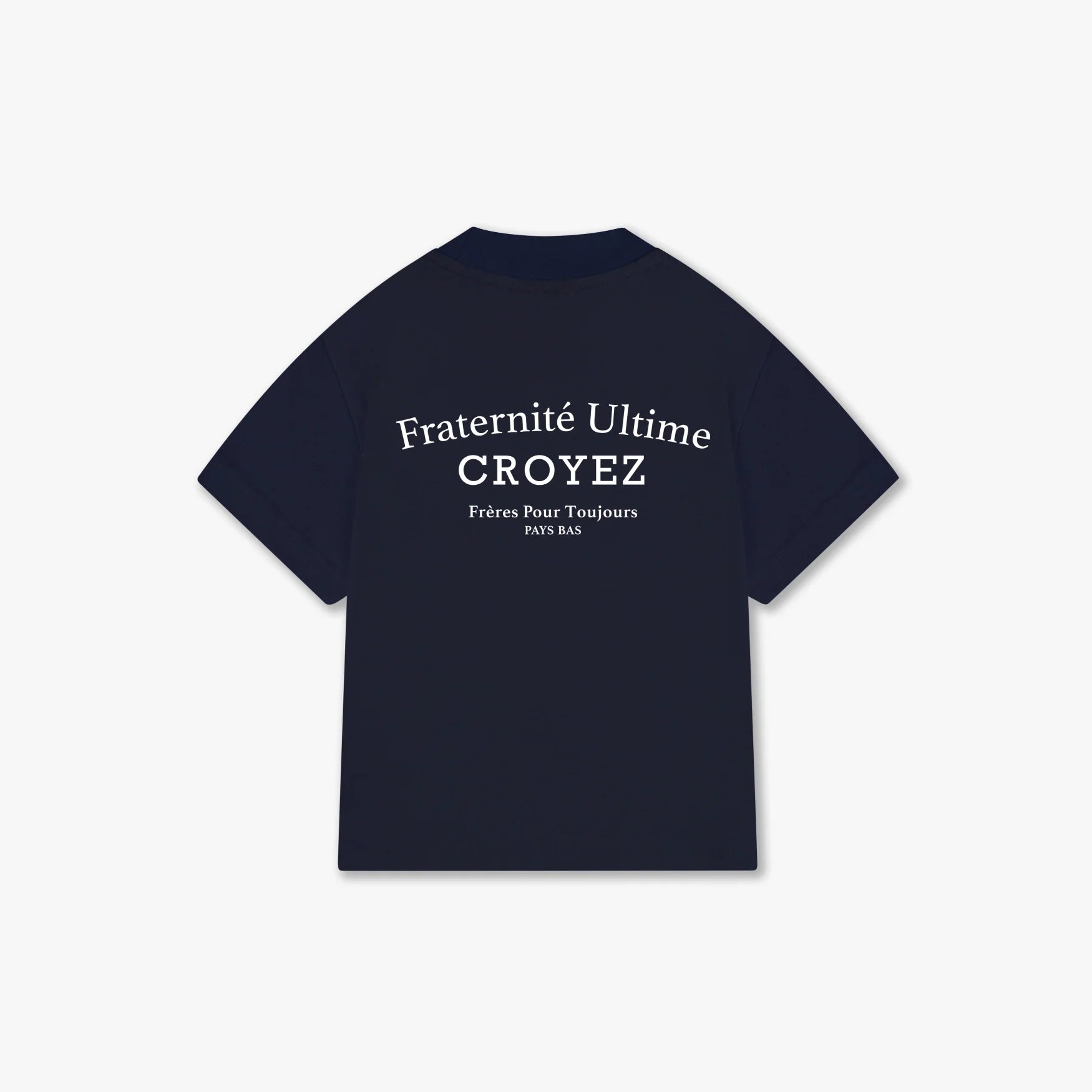 Croyez Mini Fraternite T-shirt- Navy
