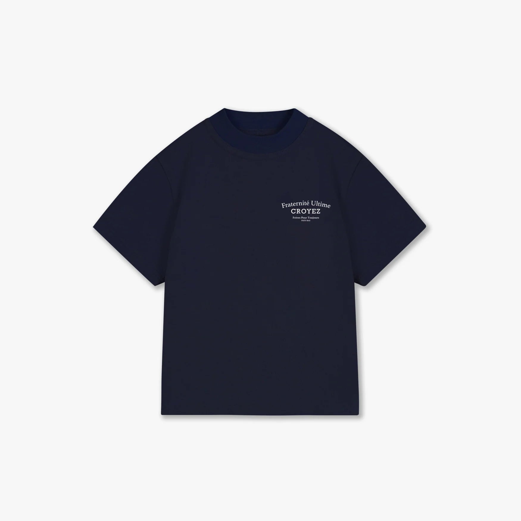Croyez Mini Fraternite T-shirt- Navy