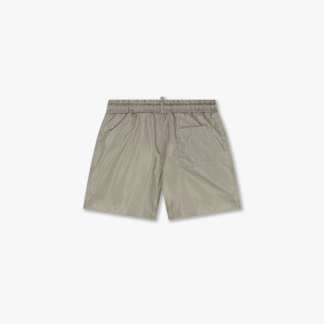Croyez Mini Fraternité Swim Shorts- Stone/Peach