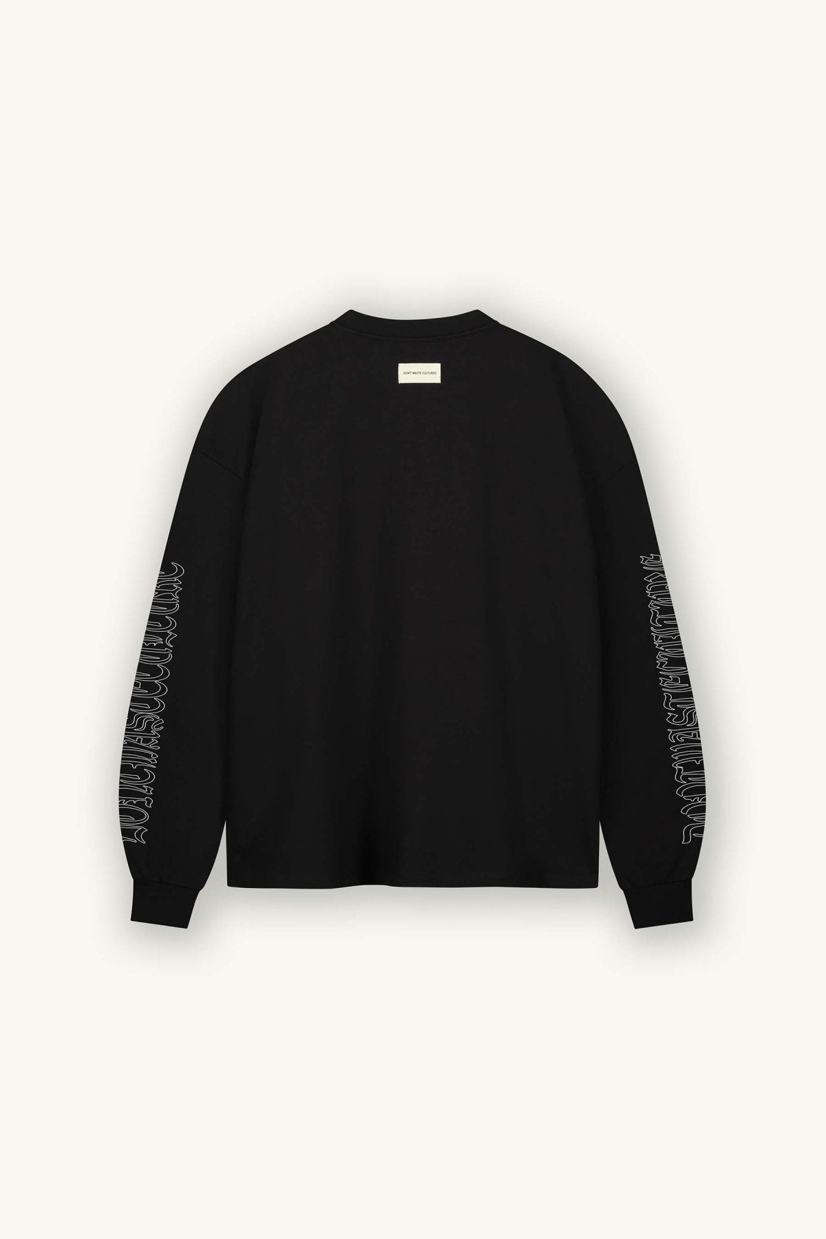 Don't Waste Culture Arturo Long Sleeve- Black