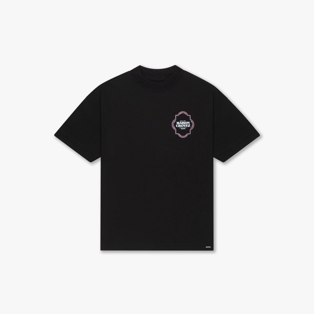 Croyez Maroccan T-shirt- Black