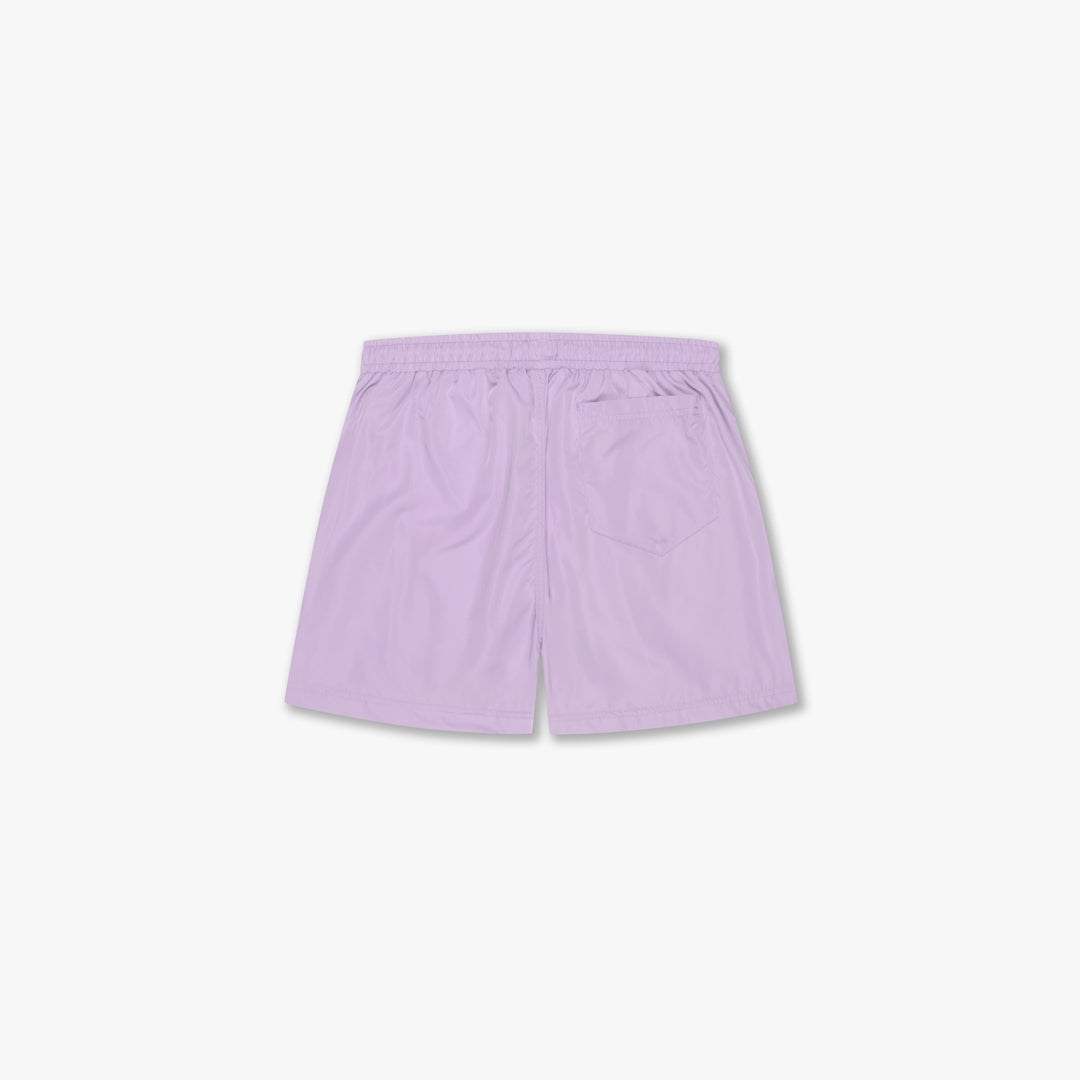 Croyez Artwork Swim Short- Lilac