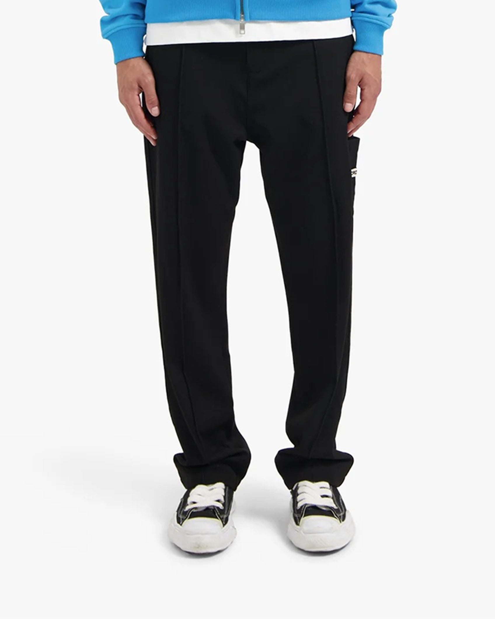 Croyez Etiquette Cargo Pants- Black