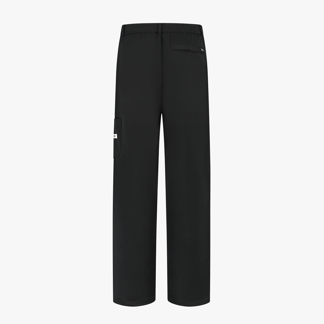 Croyez Etiquette Cargo Pants- Black