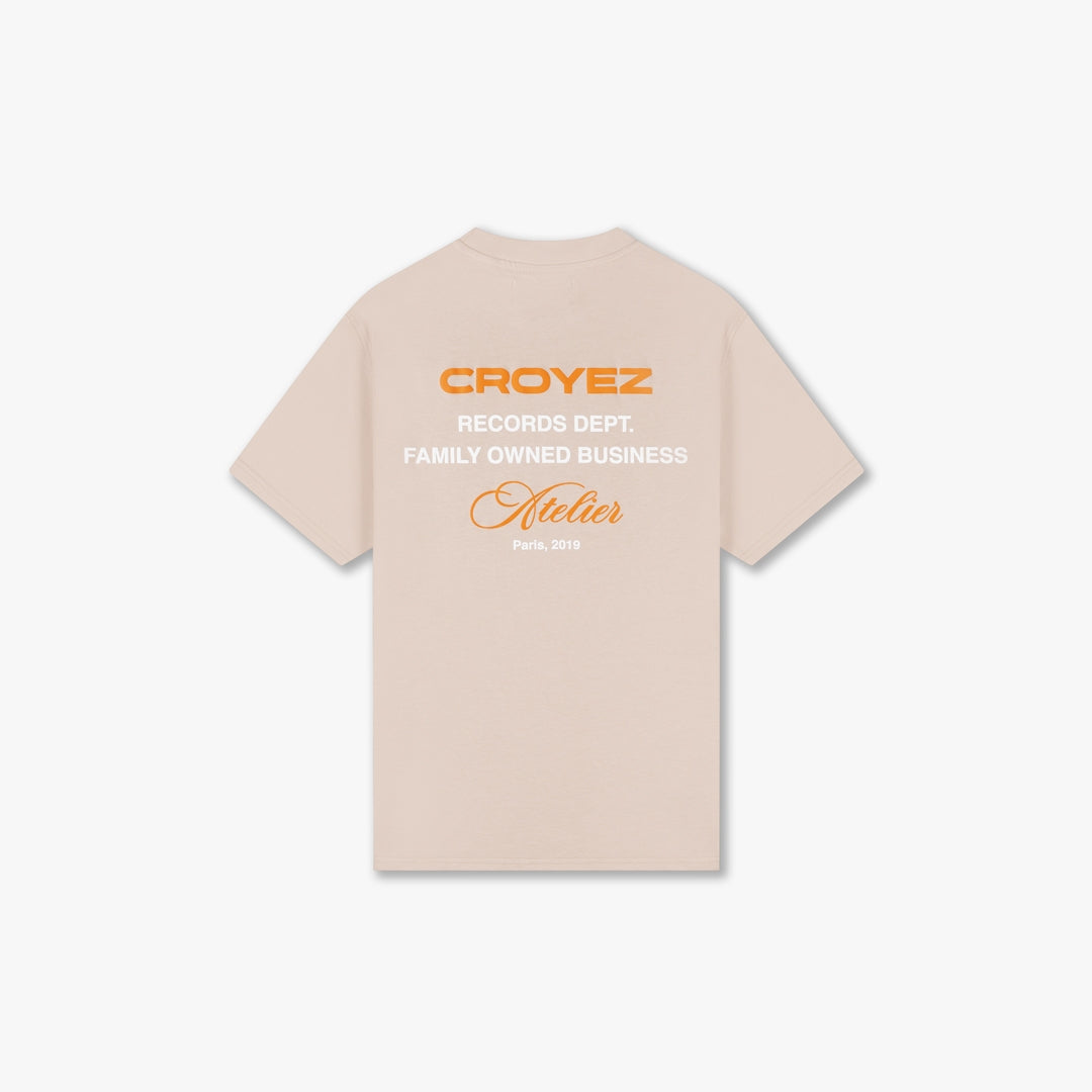 Croyez Records T-shirt- Stone