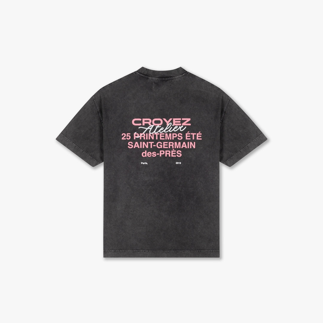 Croyez Printemps T-shirt- Acid Wash