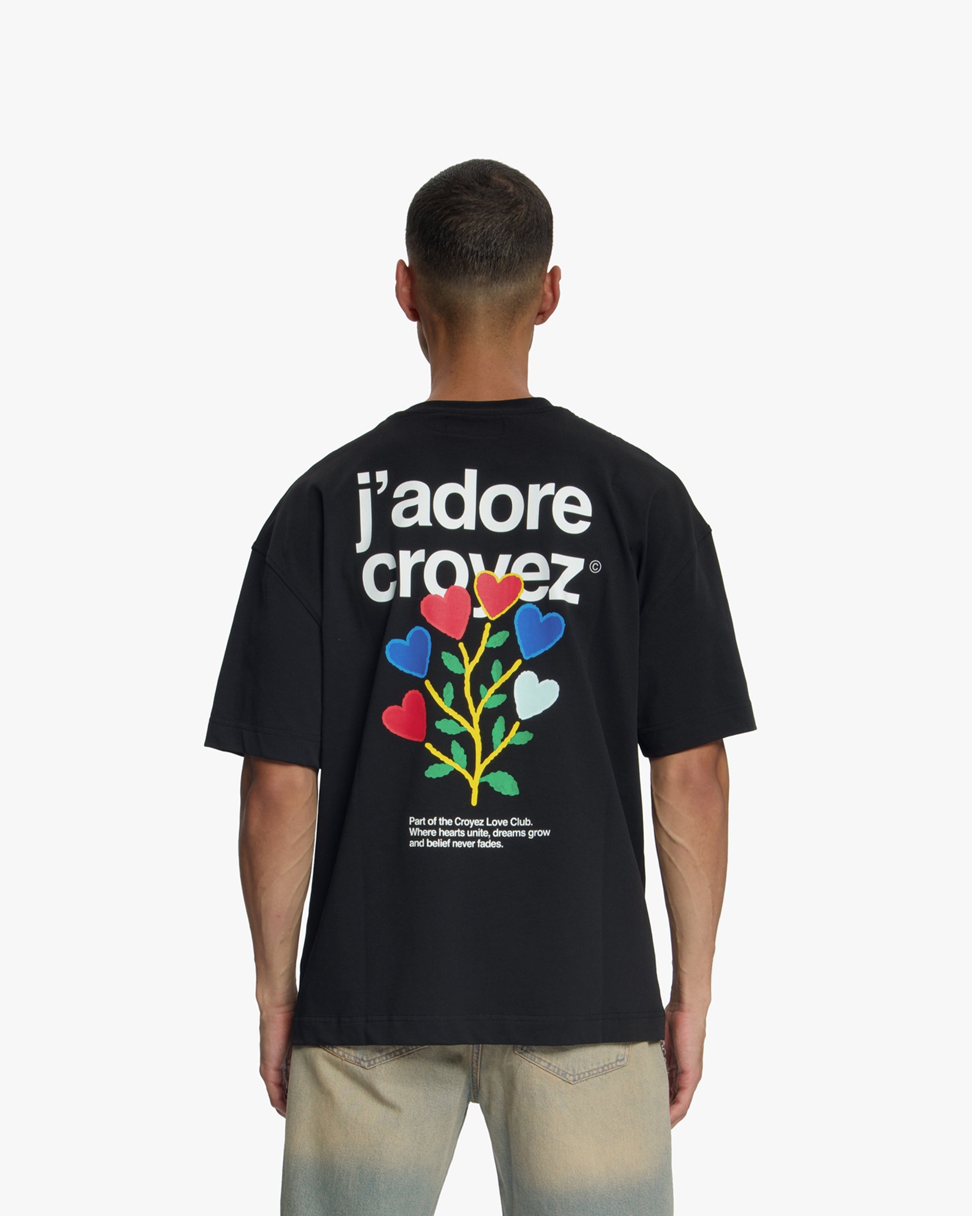 Croyez J'Adore T-Shirt- Black