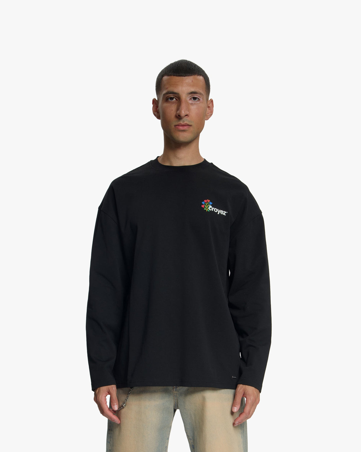 Croyez J'Adore Longsleeve- Black